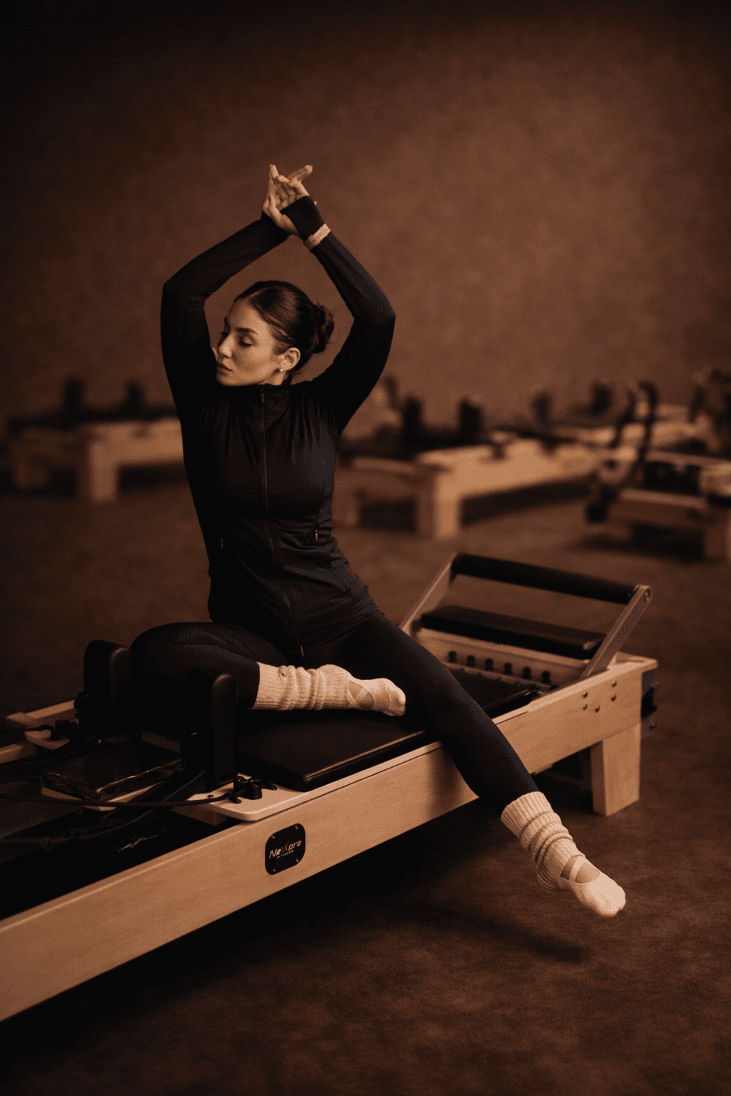 Reformer & mat Pilates studio setup